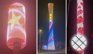 LED video mesh