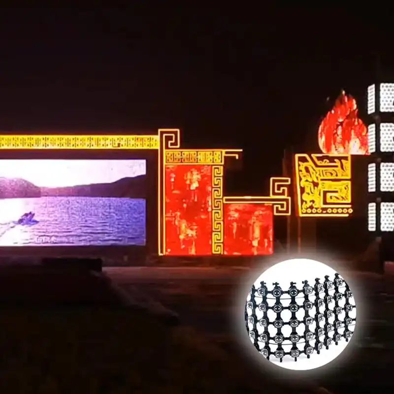 1-Led Mesh Screen