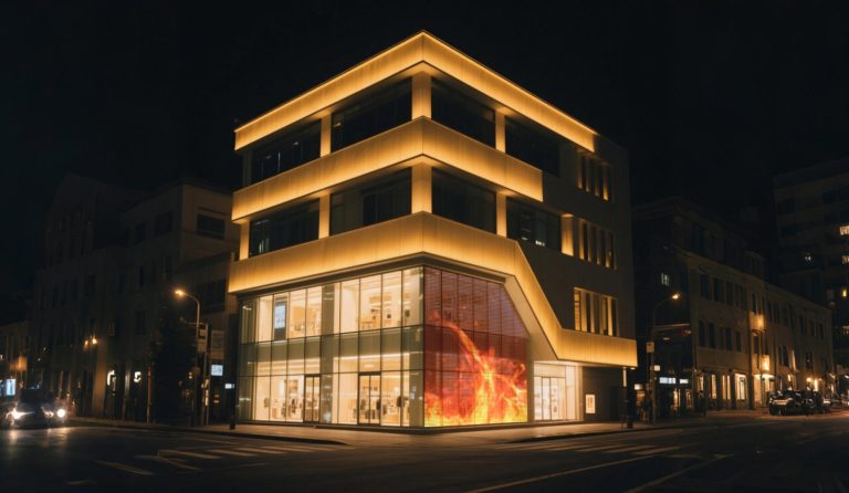 Top 5 Benefits of Using LED Transparent Film Screens in Commercial Buildings