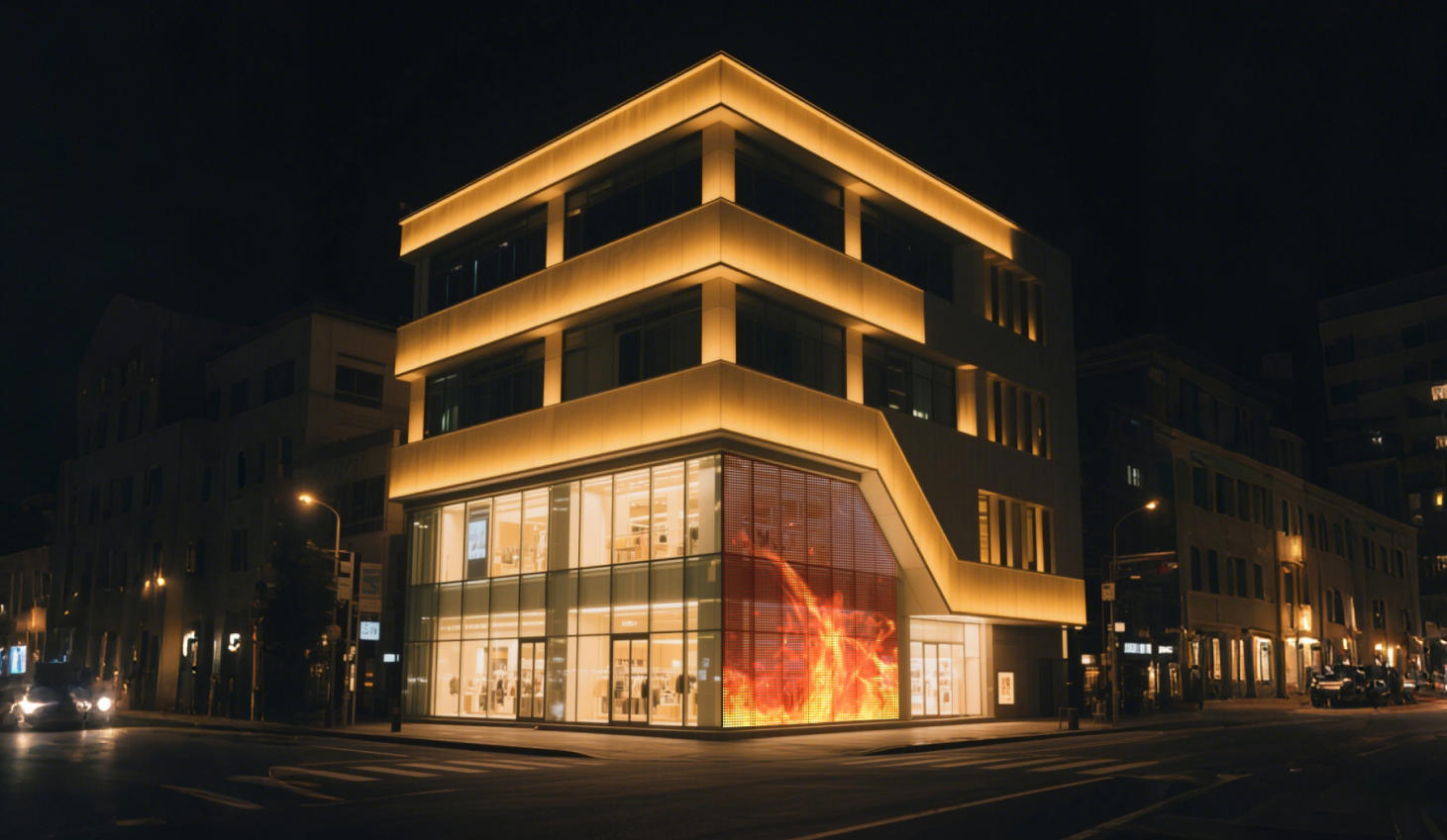 Top 5 Benefits of Using LED Transparent Film Screens in Commercial Buildings