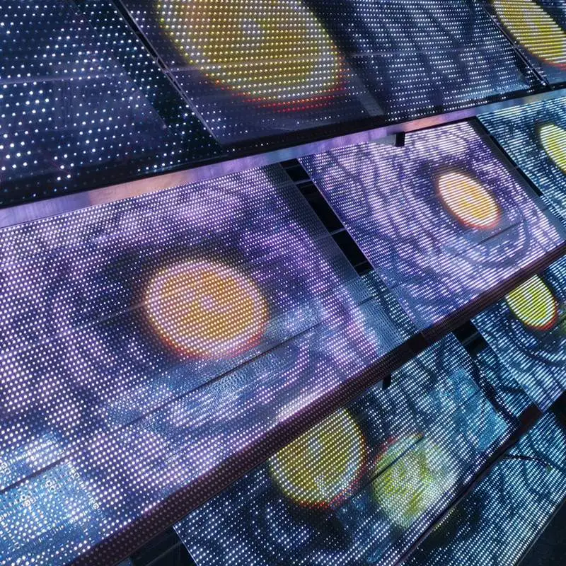 Flexible Transparent Screens