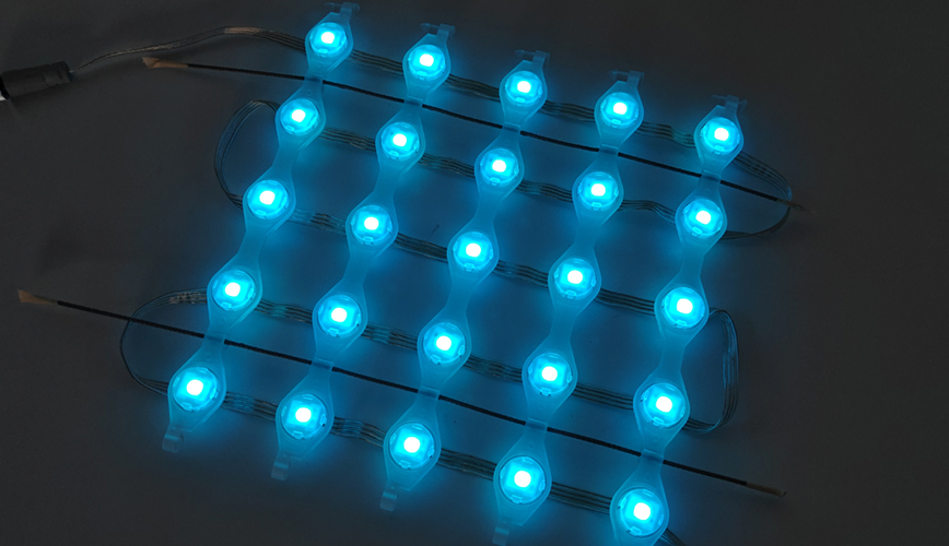 Mesh Screen is Perfect for Architectural Displays