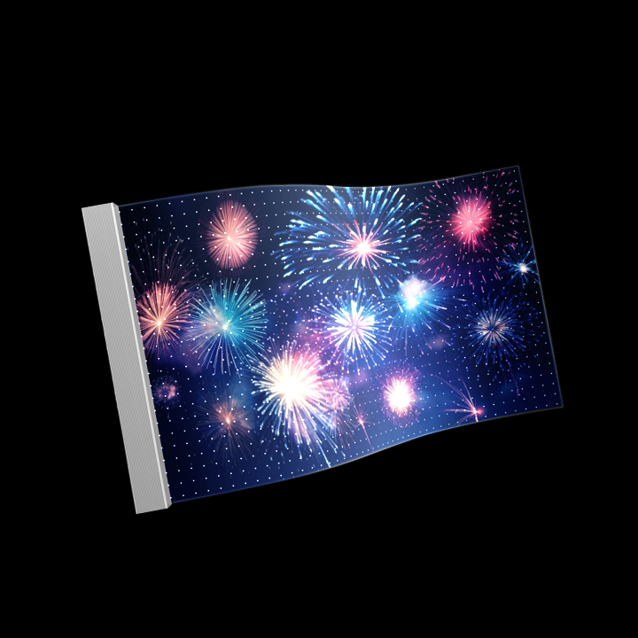 Tips for transparent film screens